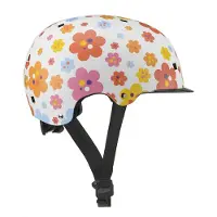 Ply Fahrradhelm von Roces, Modell pop+ flowersplash, Größe 55-58 cm