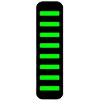 Rrp Proguard Kabelbinder – vorne – Aufkleber – Standard – neongrün