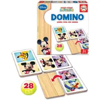 Disney Mickey & Minnie Holz Dominoes 16037 Educa