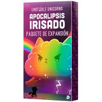 Asmodee Unstable Unicorns Apocalipsis Irisado Brettspiel Spanisch