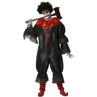Atosa Diabolic Clown Herrenkostüm