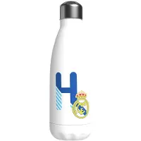 Real Madrid Edelstahl Personalisierte Flasche Mit Dem Buchstaben H 550ml