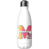 Snoopy Edelstahl Personalisierte Flasche Mit Dem Buchstaben M 550ml