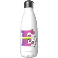 Snoopy Edelstahl Personalisierte Flasche Mit Dem Buchstaben E 550ml