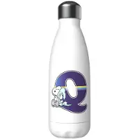 Snoopy Edelstahl Personalisierte Flasche Mit Dem Buchstaben Q 550ml