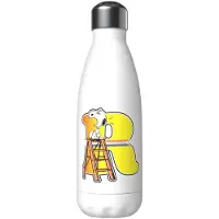 Snoopy Edelstahl Personalisierte Flasche Mit Dem Buchstaben R 550ml