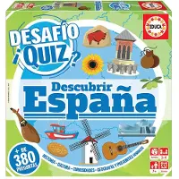 Educa Herausforderung Quiz Entdecke Spanien Brettspiel