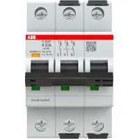 ABB S303P-K63 Sicherungsautomat K-Char., 25 kA, 63A, 3P 2CDS383001R0607