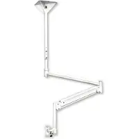Edbak MSA01w-B, 38,1 cm (15"), 55,9 cm (22"), 10 kg, 75 x 75 mm, 100 x 100 mm, Weiß