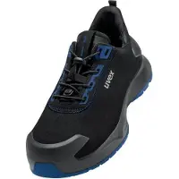 Uvex 1 x-craft Halbschuhe S2 68140 schwarz, blau Weite 14 Grösse 40