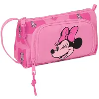 Safta Filling Pocket Minnie Mouse Loving Federmäppchen Rosa Mann Rosa One Size