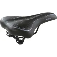 Selle Monte Grappa Future Sattel Schwarz 170 mm Mann Schwarz 170 mm