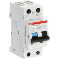 ABB DS201TC6A30 FI/LS-Schalter 6kA, 1P+N, Typ A, Bahn, C6, 30mA 2CSR255188R1064