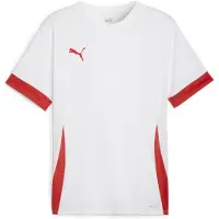 Puma Teamgoal Matchday Trikot Kurzarm Herren - Weiß / Rot