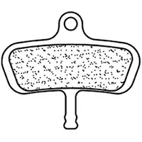 Carbone Lorraine Code Avid Sintered Disc Brake Pads Silber