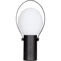 By Rydens Bari LED-Akkutischlampe IP44 sandschwarz
