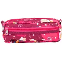 Milan Roller-Federmäppchen mit 2 Fächern, rosa