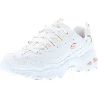 SKECHERS für Damen. 11931 D'Lites Fresh Start Schuhe weiß (41), Leder, Schnürsenkel, Lässig