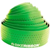 Bike Ribbon Perforated 2.5 Mm Handlebar Tape Grün 180 cm