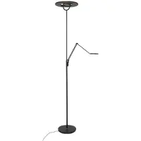 Steinhauer Schwarze LED-Leselampe Soleil