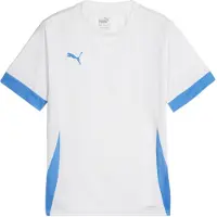 Puma Unisex Teamgoal Matchday Jr Fußballtrikot, White-Electric Blue Lemonad
