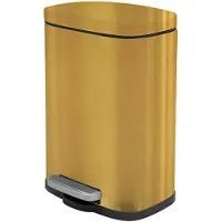 Spirella AKIRA, 5 l, Rechteckig, Stahl, Gold, Terrasse, Stahl