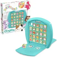 Squishmallows Match Squishmallows Brettspiel, Match 5 Lola the Unicorn, Daxxon the