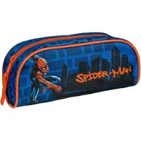 Undercover Spiderman, Weiches Federmäppchen, Mehrfarbig, Abbildung, Reißverschluss, Kind, Junge/Mädchen
