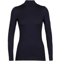 Icebreaker - Women's 260 Tech L/S Turtleneck - Merinounterwäsche Gr M blau