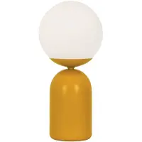 VIOKEF Tischlampe Erietta, gelb