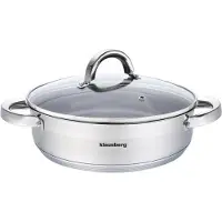 Klausberg KB-7173 FLacher Topf MIT DECKEL 26cm