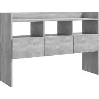 vidaXL Sideboard Betongrau 105x30x70 cm Holzwerkstoff
