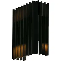 V-TAC VT-1189-B 10559 LED-buitenlamp (wand) Energielabel: F (A - G) LED 12 W Zwart