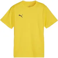 Puma Unisex Teamgoal Trikot Jr T-Shirt, Faster Yellow-Black, 140 EU