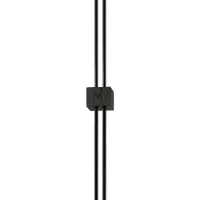 Maytoni Supersymmetry LED Pendelleuchte, Hängeleuchte 18W Schwarz-Matt Neutralweiss
