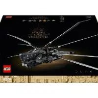 LEGO 10327 Icons Dune Atreides Royal Ornithopter, Set zum Sammeln für Erwachsene, Film-Geschenk für Männer, Frauen und Fans, Modell-Flugzeug mit 8 Figuren, darunter Paul Atreides und Baron Harkonnen