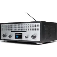 Blaupunkt Nostalgieradio Milano in Schwarz, Bluetooth, CD, Radio, Holzgehäuse