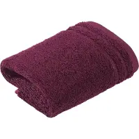 Vossen Badetuch "Calypso Feeling", lila, B:50cm L:100cm, Walkfrottee, Obermaterial: 100% Baumwolle, Handtücher, Badetuch, mit schmaler Bordüre, aus 100% hochwerter Baumwolle, Vegan, einfarbig