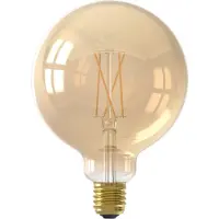 Calex Smart E27 G125 7W LED-Filament 806lm gold