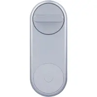 Yale Linus, Intelligentes Torschloss, Silber, Android, iOS, AA, 4 Stück(e), 58 mm
