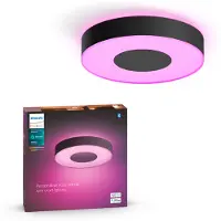 Philips Hue Xamento LED-Deckenlampe 38cm schwarz