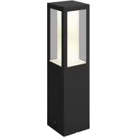 Philips Hue White & Color Ambiance Impress Outdoor Sockelleuchte Schwarz