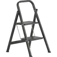 Altrex Giant Total Black Stufenstehleiter 2-Stufen