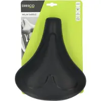 Dresco Sattel Holland Gel Schwarz