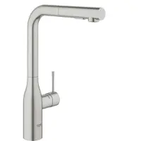 GROHE Essence, Waschbecken, Hebelgriffe, 1/2", Edelstahl