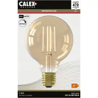 Calex E27 G95 4,5W LED-Filament gold 821 dimmbar