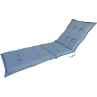 Madison A046 Rollliegenauflage Gartenliege Auflage 200x60x8cm grau