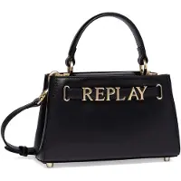 Replay Umhängetasche Handtasche Crossbody Bag Black schwarz