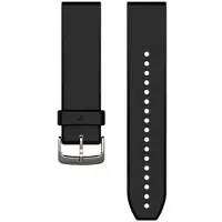 Garmin QuickFit 22, Band, Approach S60, fēnix 5, Forerunner 935, quatix 5, quatix 5 Sapphire, Silikon, Silber, 22 mm