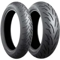 Bridgestone Motorradreifen B01 ( 100/80-10 TL 53J Hinterrad, M/C, Vorderrad )